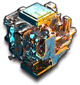 Incandescent Alloy Block